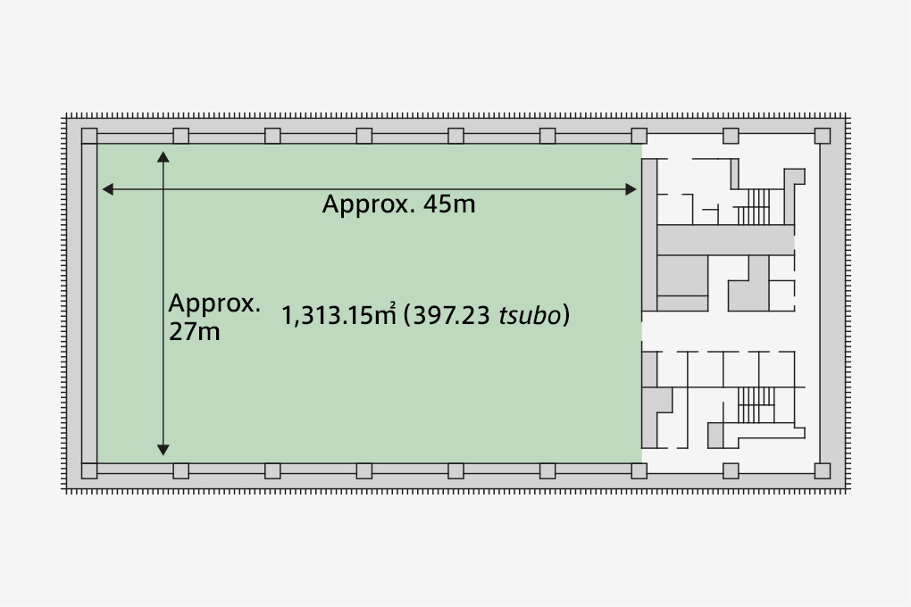 Approx. 45m, Approx. 27m, 1,313.28m (397.27 tsubo)